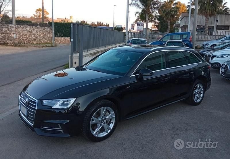 Usata Audi A4 S-Line 190 CV (139 kW) 2018 Nero Station wagon