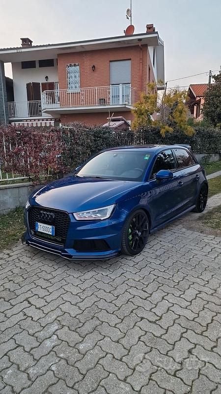 Usata Audi S1 231 CV (169 kW) 2017 Blu Utilitaria