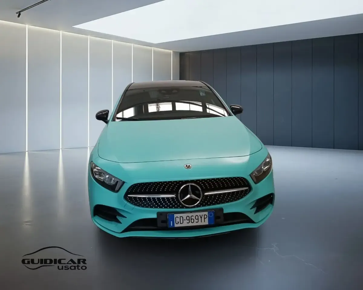 Usata Mercedes A250 Premium Plus 218 CV (160 kW) 2021 Nero Utilitaria