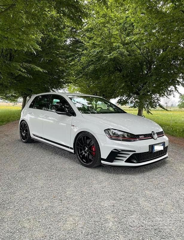Usata VW Golf VII GTI 265 CV (194 kW) 2017 Bianco Berlina