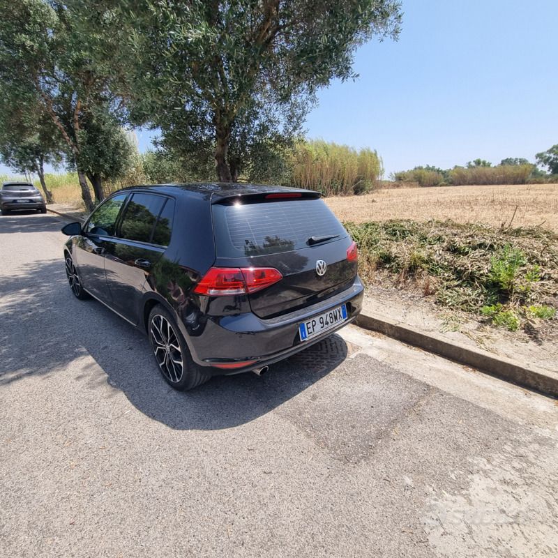 Usata VW Golf VII 110 CV (80 kW) 2013 Nero Berlina