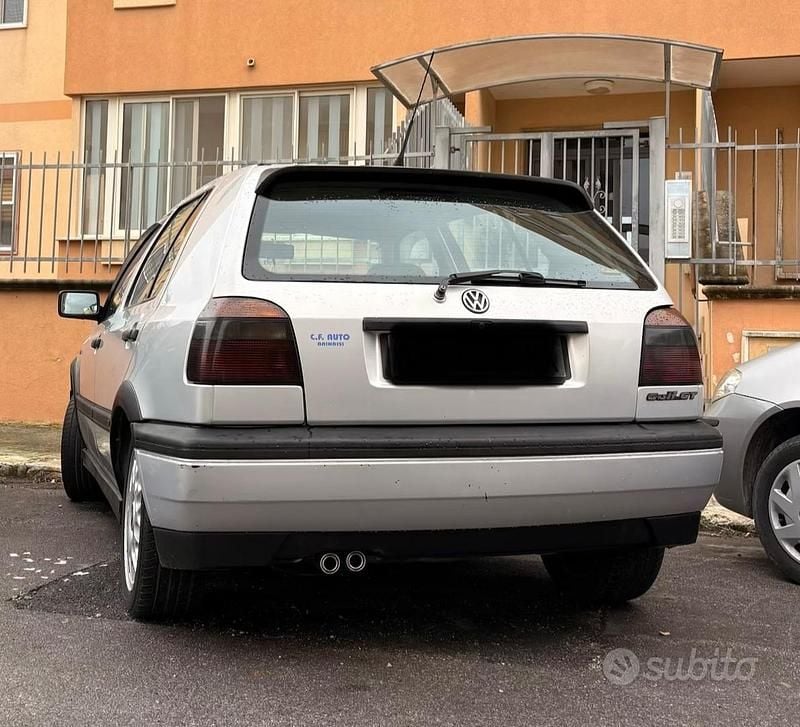 Usata VW Golf III GT 1996 Grigio Utilitaria