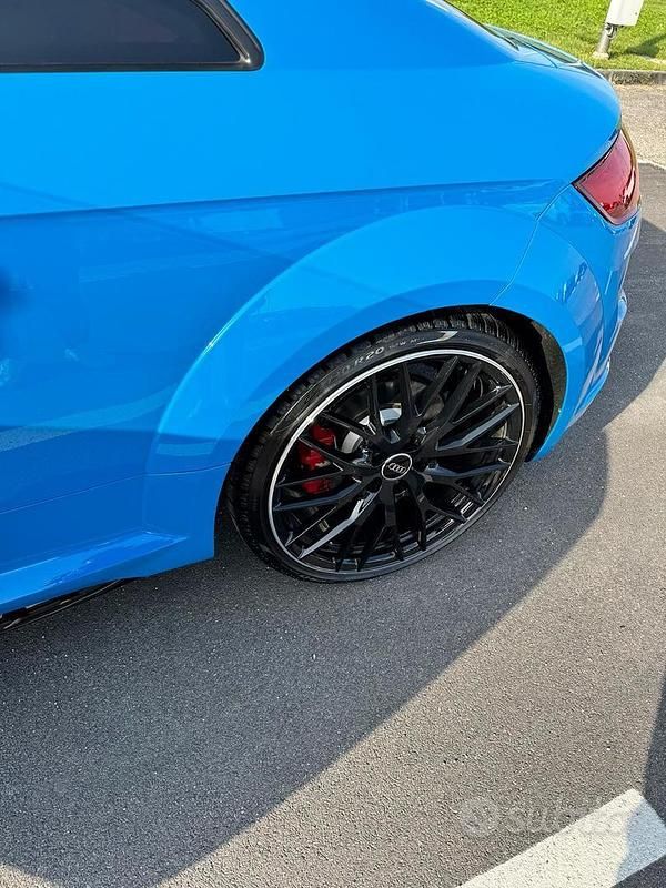 Usata Audi TTS 320 CV (235 kW) 2021 Blu/azzurro Coupé