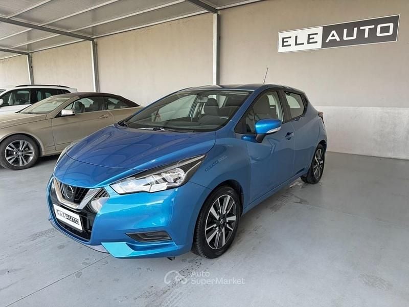 Second-hand Nissan Micra Acenta 71 CP (52 kW) 2019 Albastru Hatchback