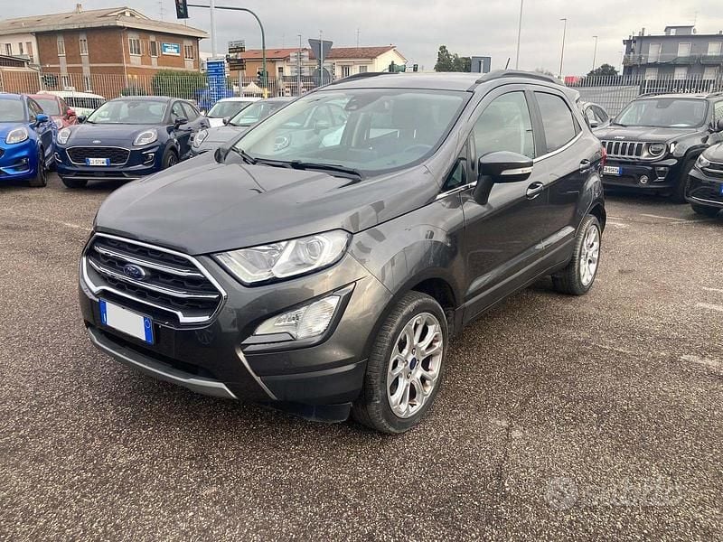 Usata Ford Ecosport Titanium 125 CV (91 kW) 2021 Grigio scuro SUV
