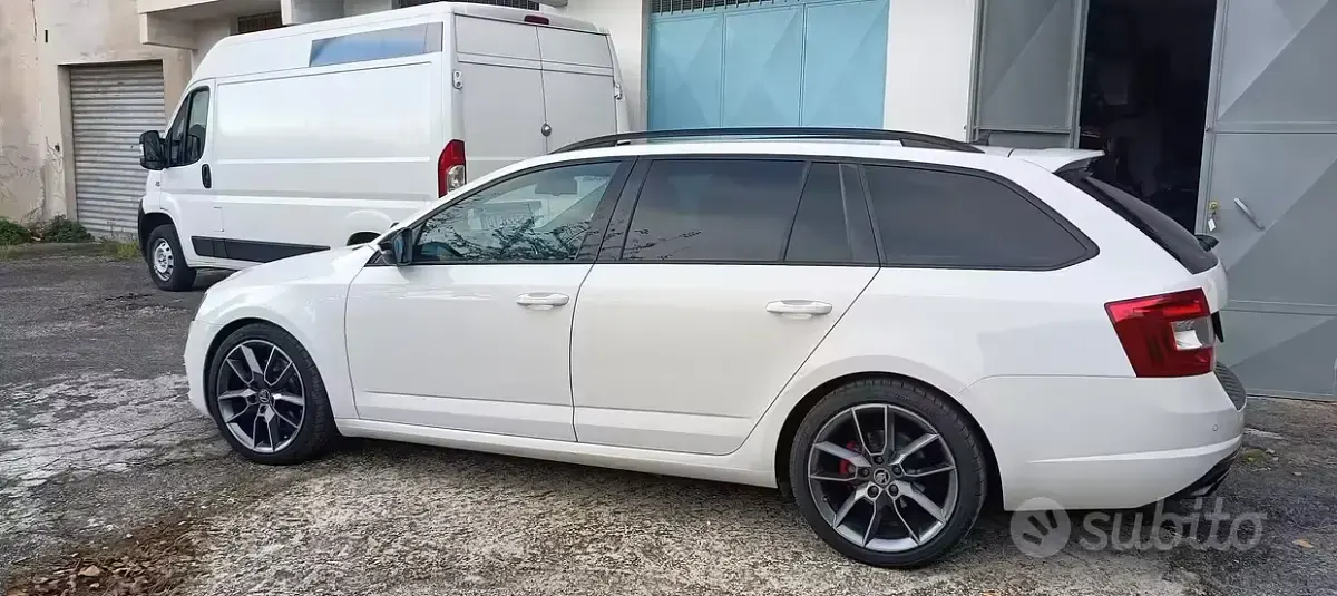 Usata Skoda Octavia RS 184 CV (135 kW) 2016 Bianco Station wagon