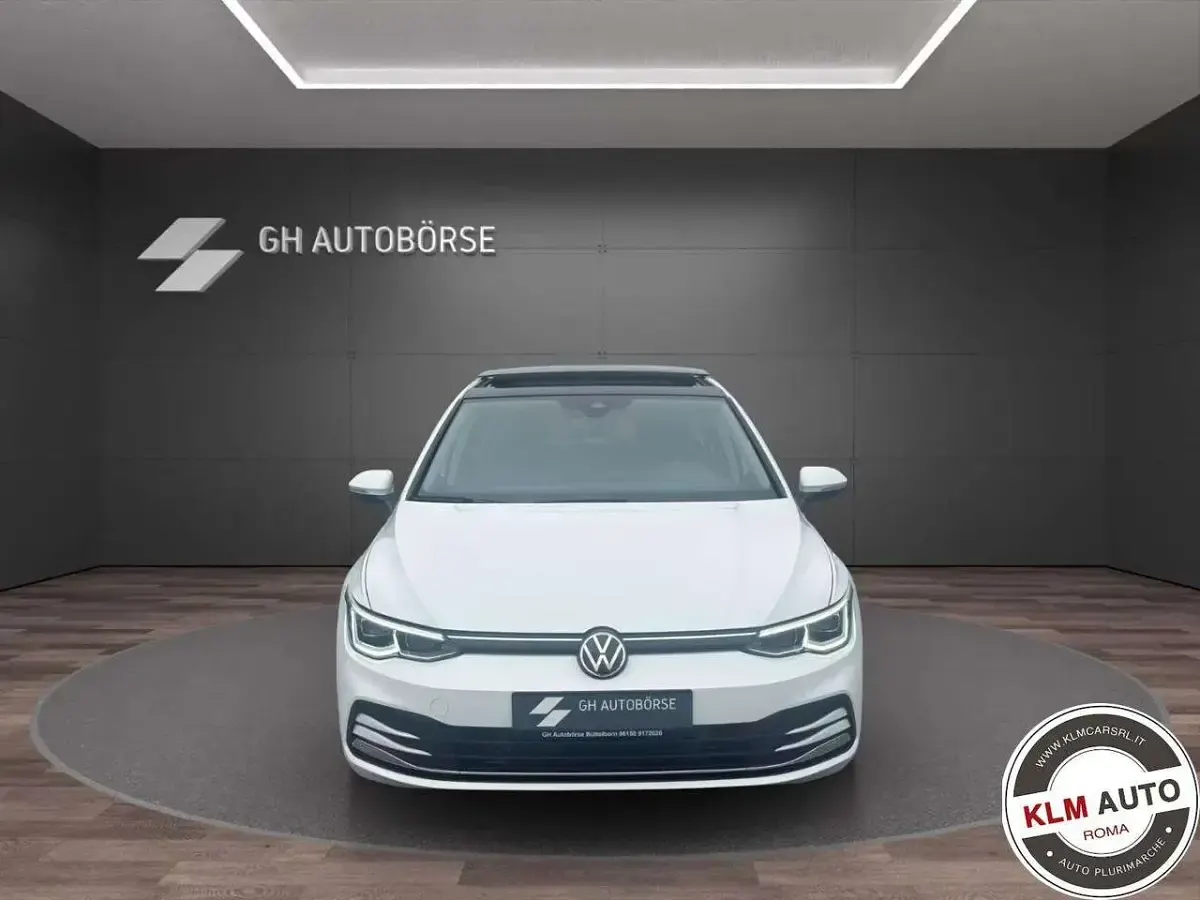 Usata VW Golf VII 150 CV (110 kW) 2020 Bianco Berlina