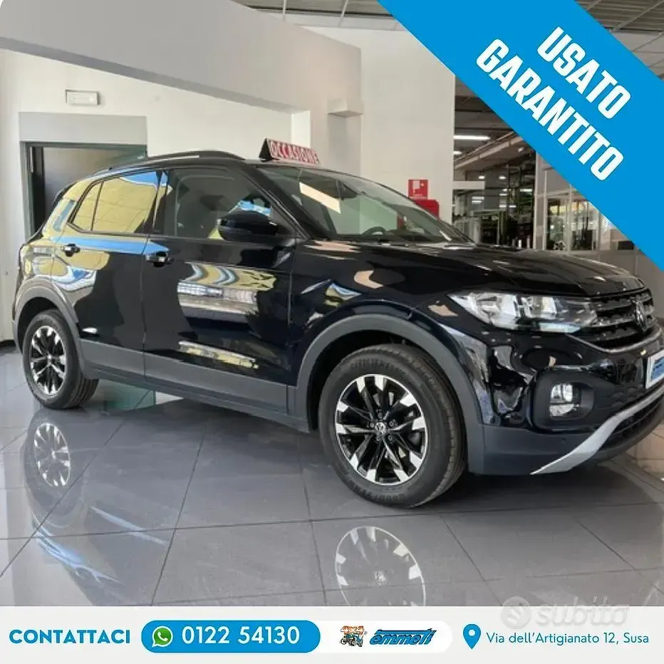 Usata VW T-Cross Style 95 CV (69 kW) 2023 Nero SUV