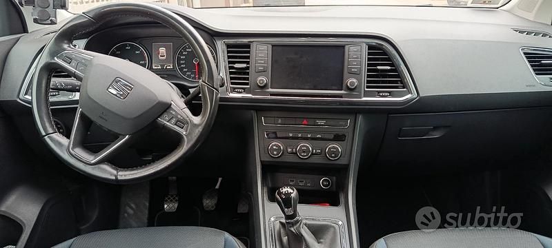 Usata Seat Ateca 115 CV (84 kW) 2017 Blu SUV