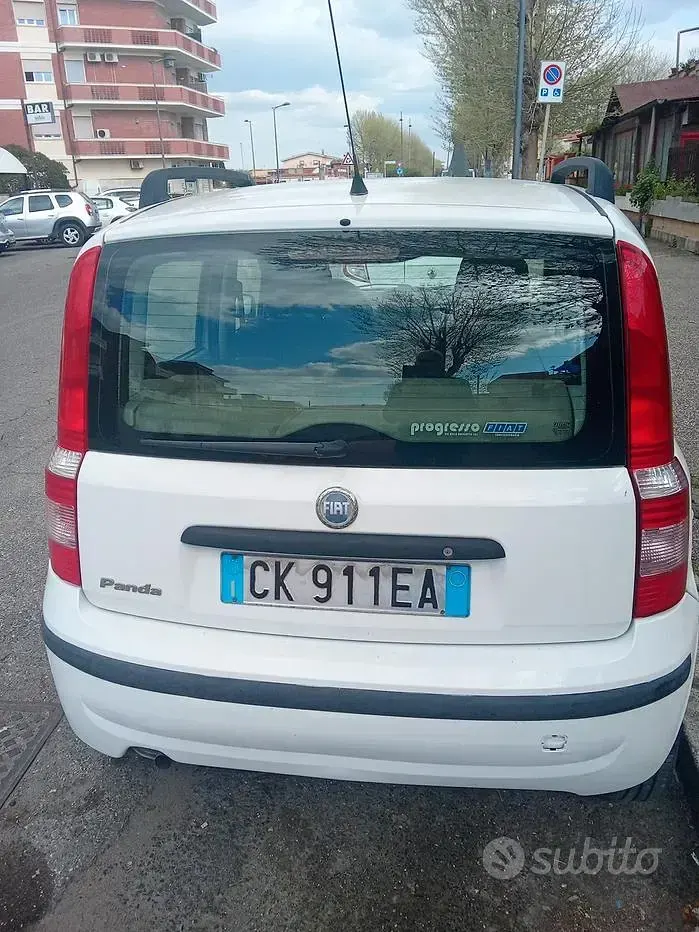 Usata Fiat Panda 60 CV (44 kW) 2003 Bianco Utilitaria