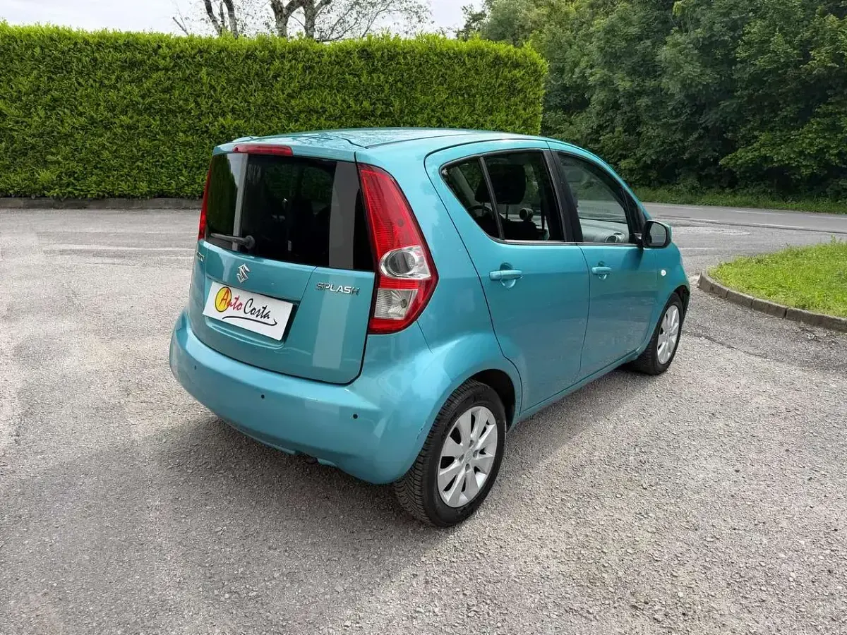 Usata Suzuki Splash GLS 65 CV (47 kW) 2010 Blu/azzurro Utilitaria