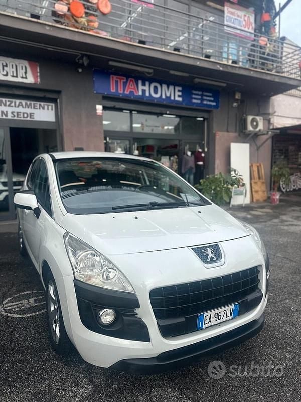 Usata Peugeot 3008 Business-Line 110 CV (80 kW) 2010 Bianco SUV