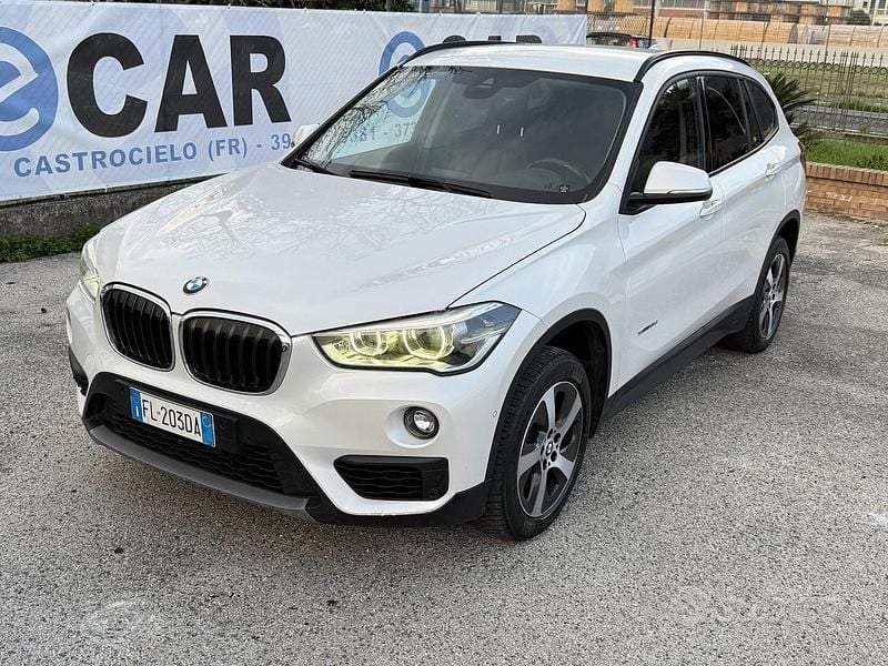 Usata BMW X1 Sport Line 150 CV (110 kW) 2017 Bianco SUV