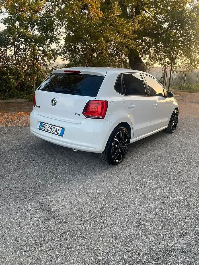 Usata VW Polo 75 CV (55 kW) 2010 Bianco Utilitaria