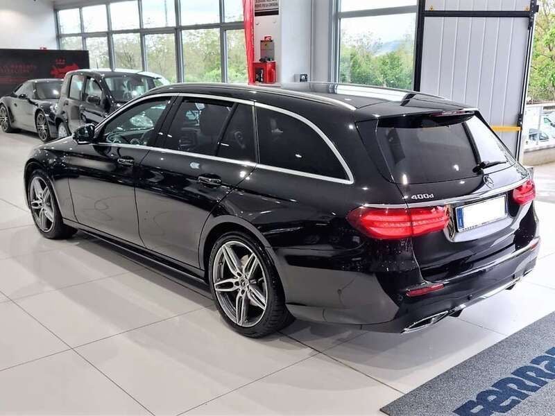 Usata Mercedes E400 Premium Plus 340 CV (250 kW) 2018 Nero Station wagon