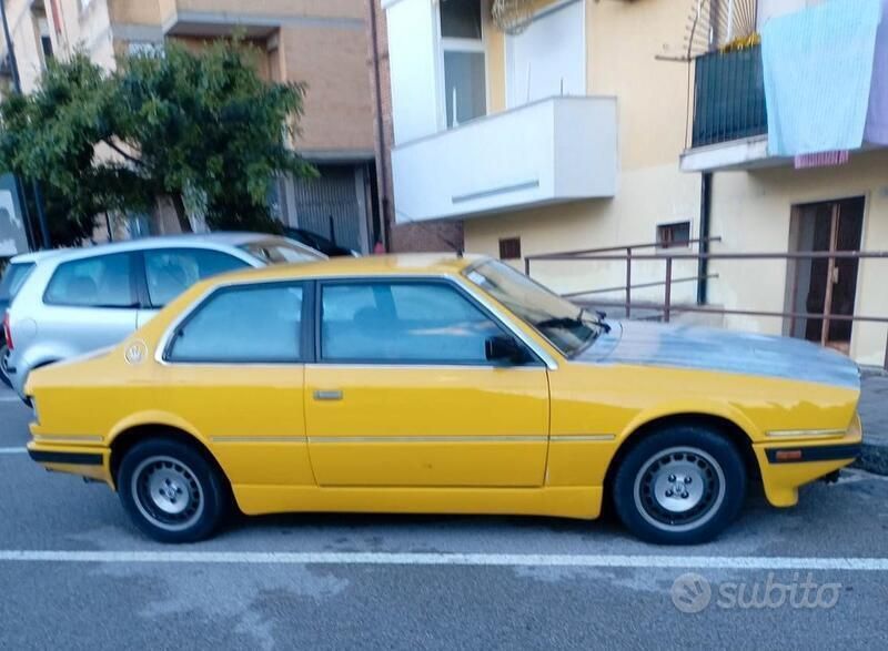 Usata Maserati Biturbo 1985 Giallo Coupé