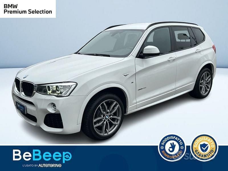 Usata BMW X3 M Sport 190 CV (139 kW) 2017 Bianco pastello SUV
