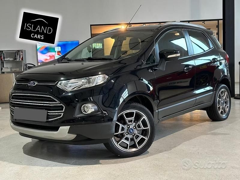 Usata Ford Ecosport Titanium 125 CV (91 kW) 2017 Nero SUV