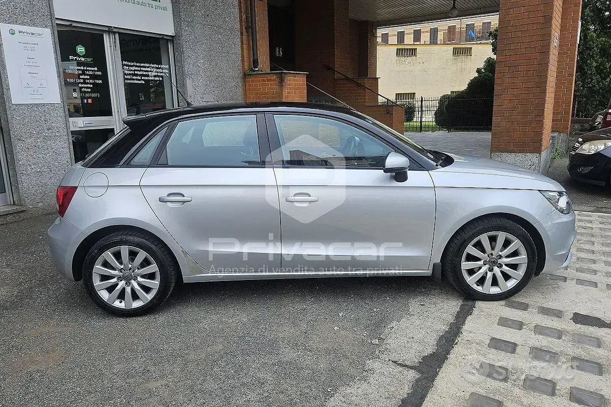 Usata Audi A1 Admired 90 CV (66 kW) 2014 Grigio Utilitaria