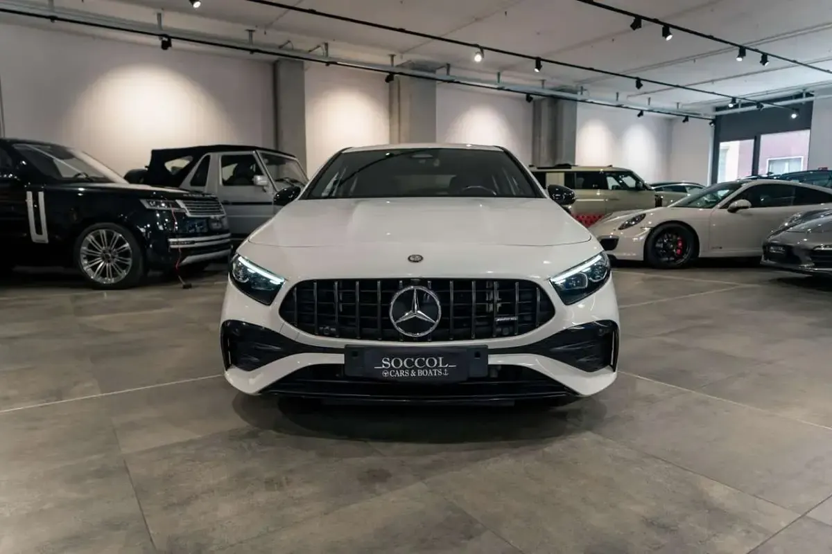 Usata Mercedes A35 AMG Premium Plus 306 CV (225 kW) 2024 Bianco Berlina