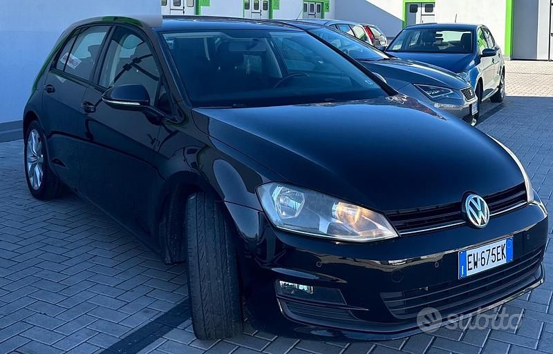 Usata VW Golf VII Sound 90 CV (66 kW) 2014 Nero Berlina