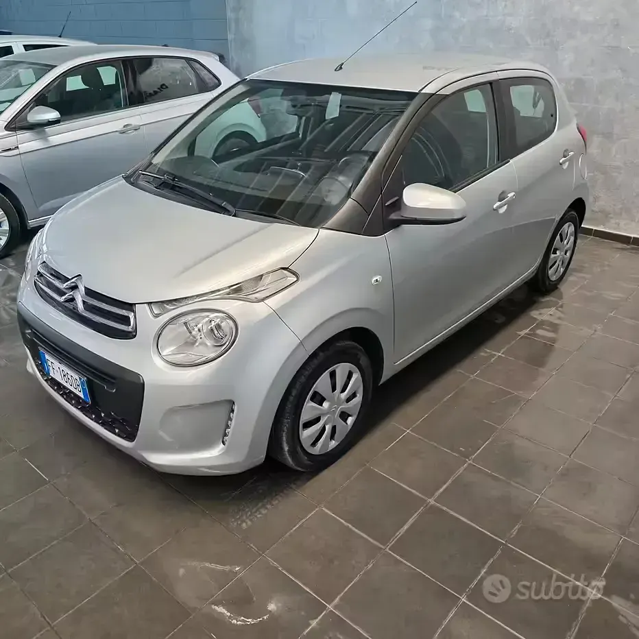 Usata Citroën C1 Live 69 CV (50 kW) 2016 Grigio Utilitaria