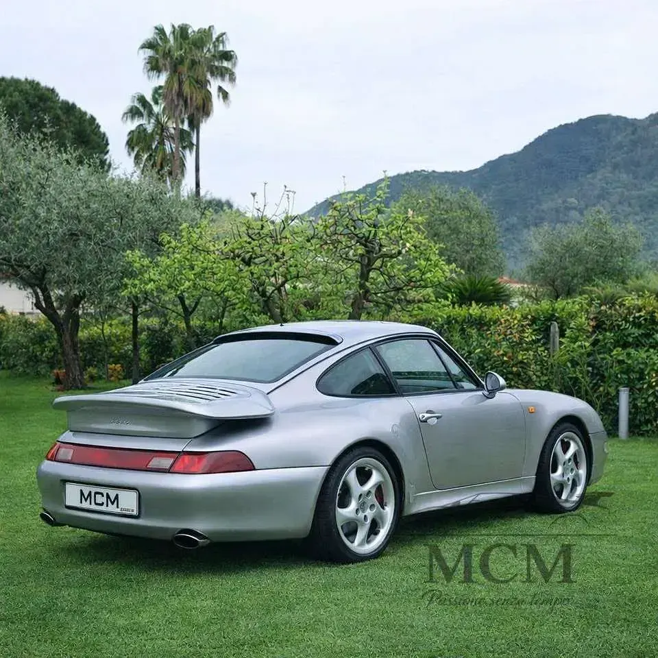 Usata Porsche 993 Turbo 408 CV (300 kW) 1997 Argento Coupé