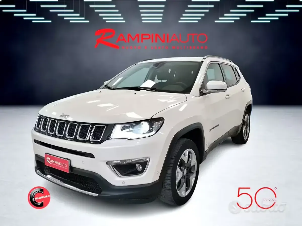 Usata Jeep Compass Limited 140 CV (102 kW) 2018 Bianco SUV