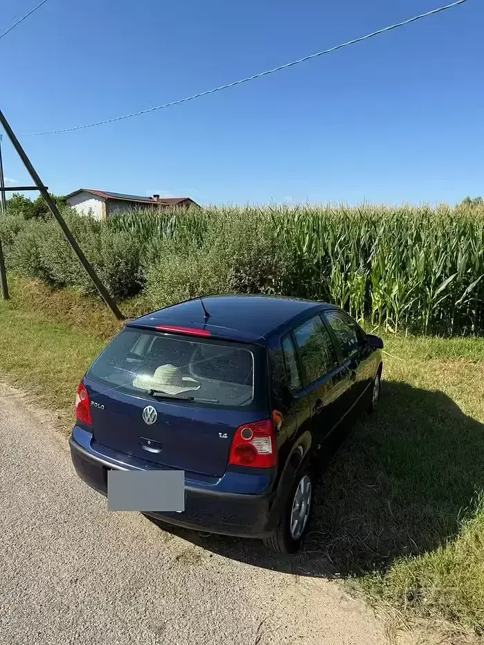 Usata VW Polo 75 CV (55 kW) 2004 Blu Utilitaria