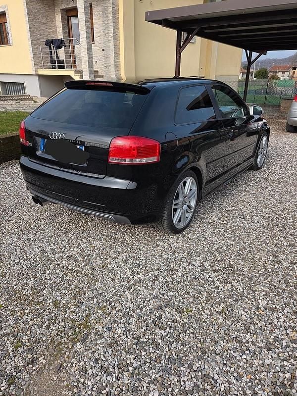 Usata Audi S3 Ambiente 265 CV (194 kW) 2007 Nero Utilitaria