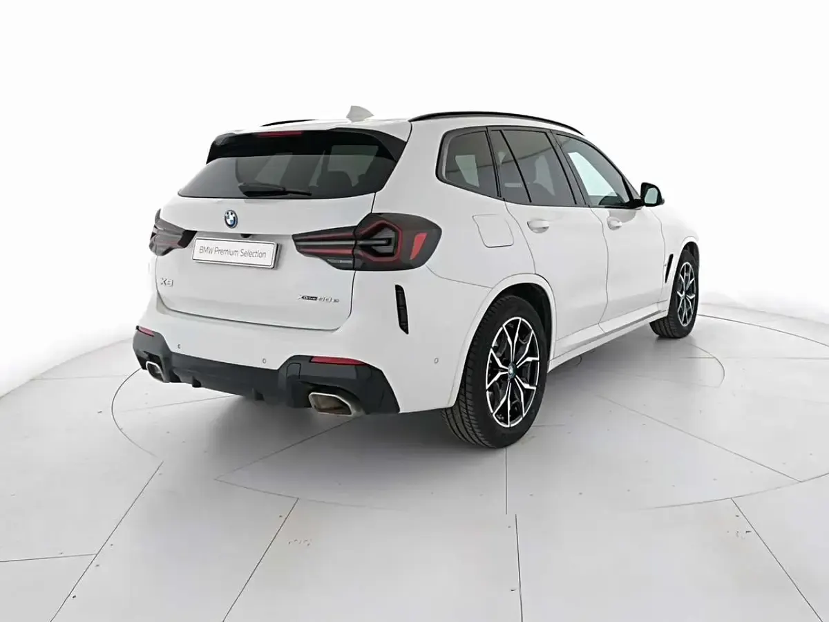 Usata BMW X3 M Sport 184 CV (135 kW) 2023 Alpin white SUV