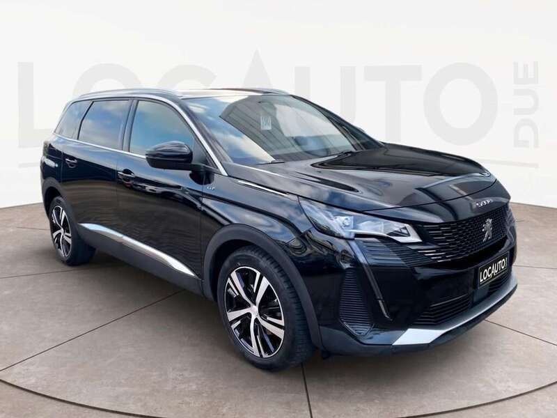 Usata Peugeot 5008 GT 131 CV (96 kW) 2021 Nero Monovolume