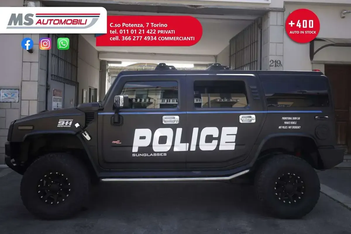 Usata Hummer H2 330 CV (242 kW) 2003 Nero SUV
