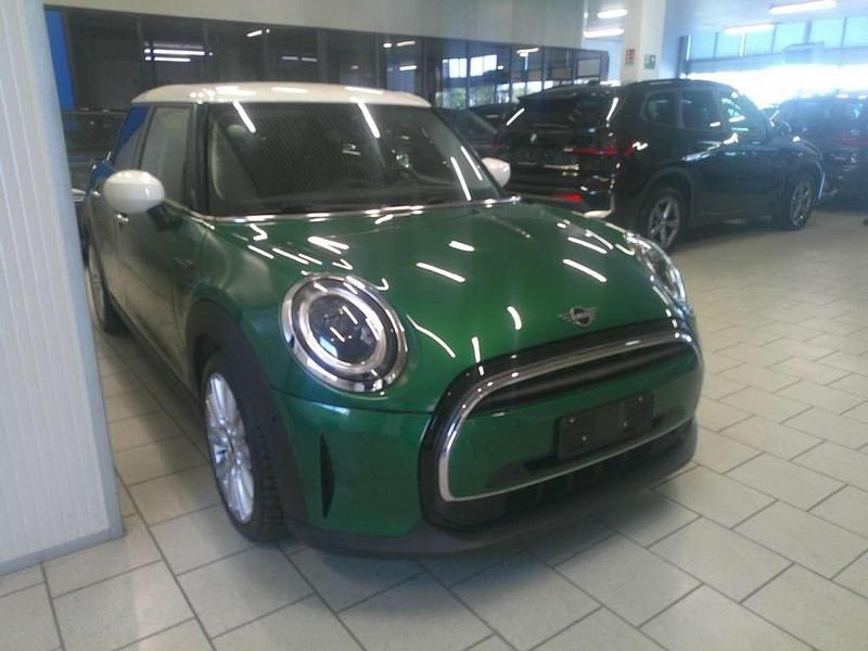 Usata Mini Cooper 136 CV (100 kW) 2021 Verde tetto bianco metallizzato Utilitaria