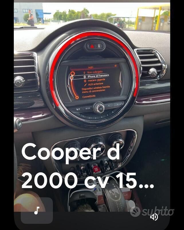 Usata Mini Cooper D Clubman 150 CV (110 kW) 2015 Nero Station wagon