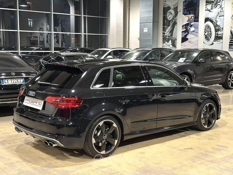 Usata Audi S3 300 CV (220 kW) 2014 Nero Berlina