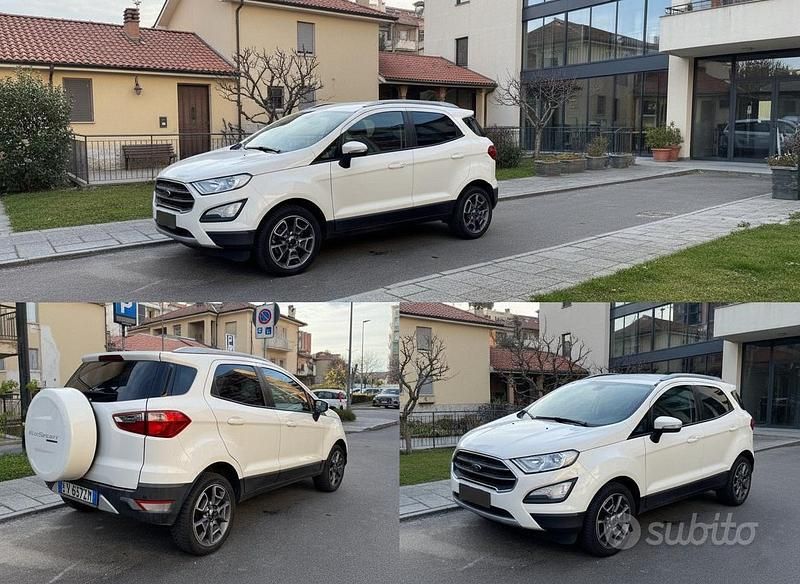 Bianco Usata 2014 Ford Ecosport Limited SUV | 7900 € (Ottimo prezzo) - Immagine 1/4