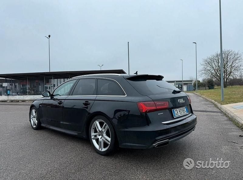 Usata Audi A6 S-line plus 190 CV (139 kW) 2016 Nero Station wagon