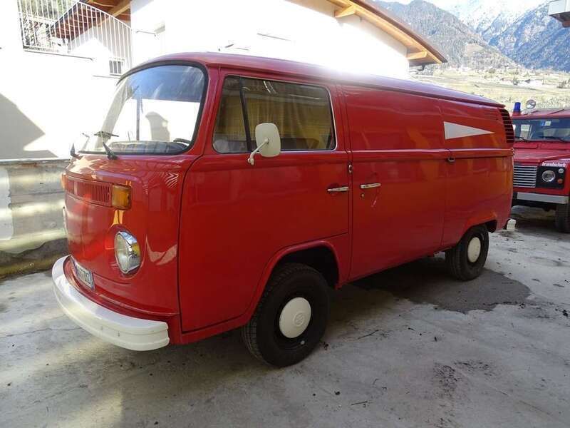 Usata VW T2 69 CV (50 kW) 1977 Rosso Furgone