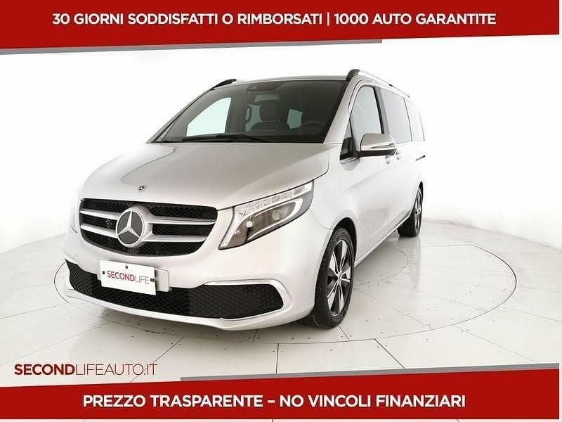 Usata Mercedes V300 Exclusive 239 CV (175 kW) 2021 Argento Monovolume