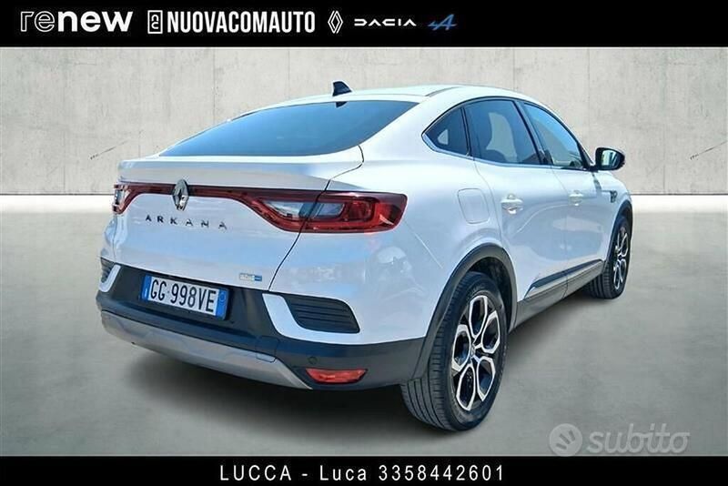 Usata Renault Arkana Intens 145 CV (106 kW) 2022 Bianco SUV