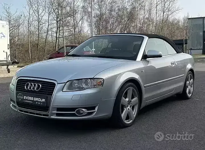 Usata Audi A4 Cabriolet 140 CV (102 kW) 2007 Grigio Cabrio