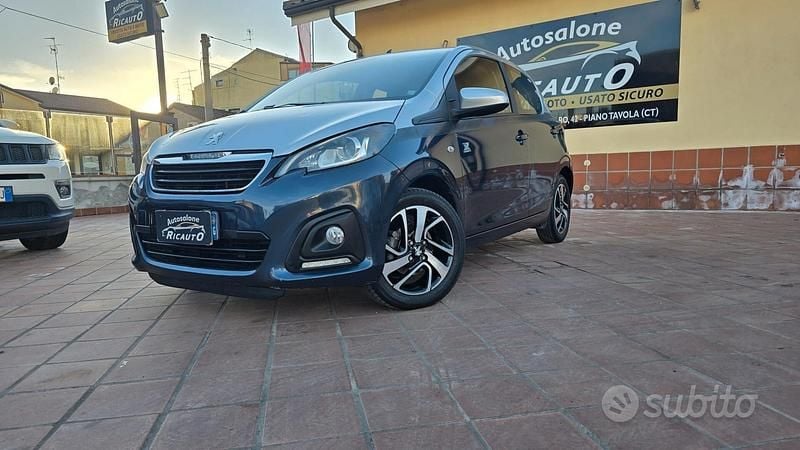 Usata Peugeot 108 Allure 69 CV (50 kW) 2016 Blu Berlina