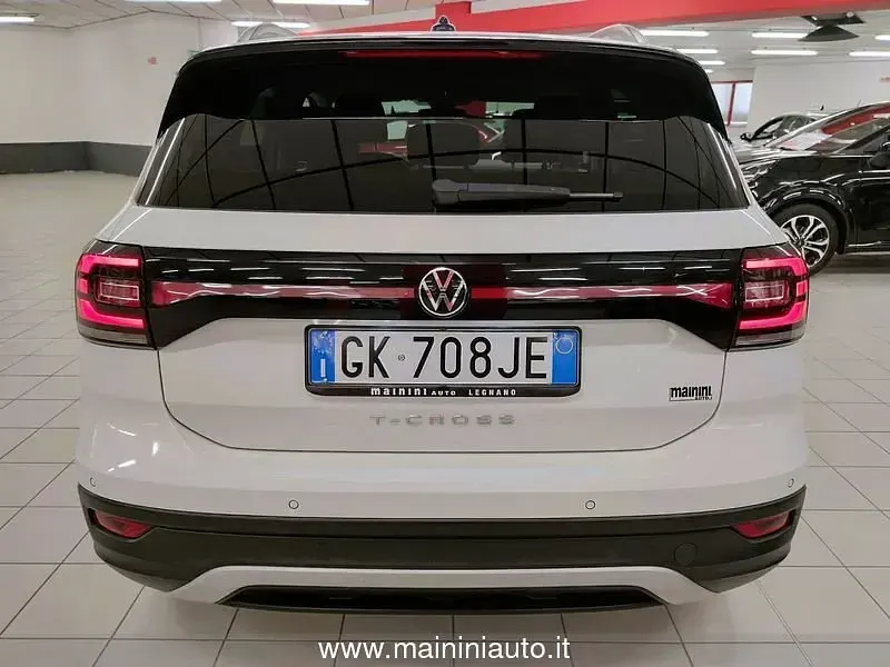 Usata VW T-Cross Life 95 CV (69 kW) 2023 Bianco SUV