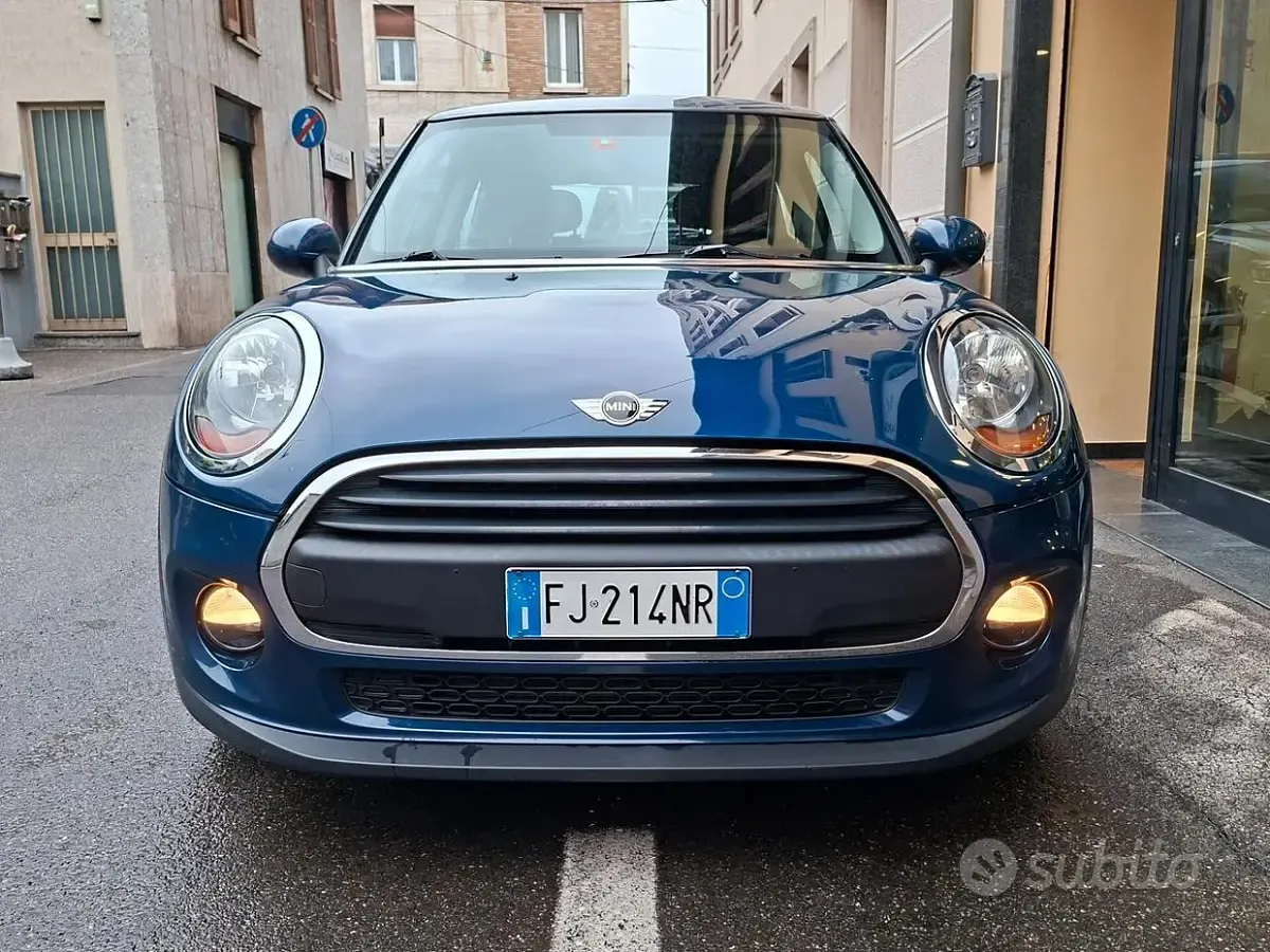 Usata Mini One D 95 CV (69 kW) 2015 Blu Utilitaria