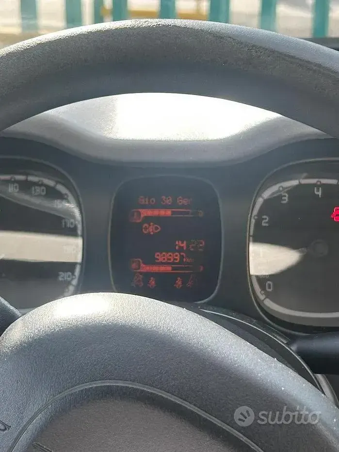 Usata Fiat Panda 69 CV (50 kW) 2013 Bianco Utilitaria