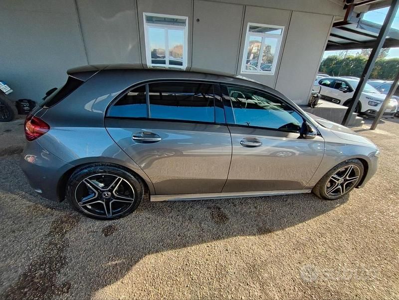 Usata Mercedes A200 AMG Line Premium 150 CV (110 kW) 2023 Grigio Berlina