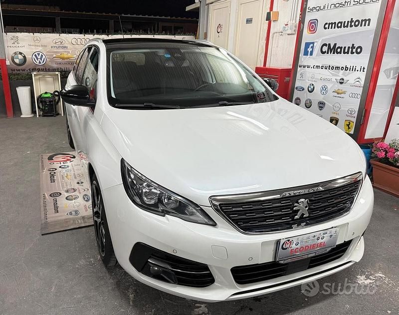 Usata Peugeot 308 Allure 177 CV (130 kW) 2018 Bianco Station wagon
