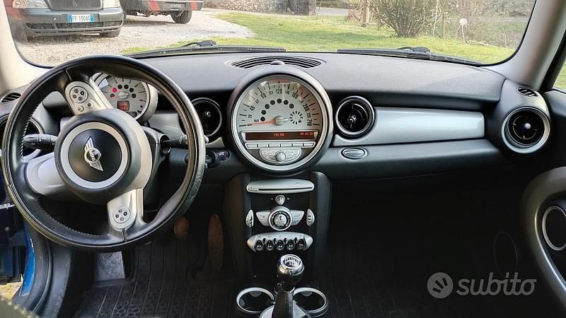 Usata Mini Cooper 2007 Blu Utilitaria