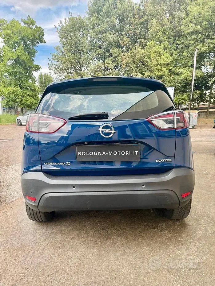 Usata Opel Crossland X 82 CV (60 kW) 2018 Blu SUV